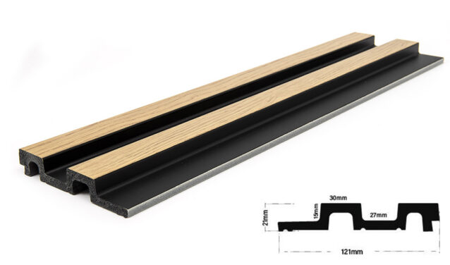 F4 Residence Nat. Oak/Black - inlux