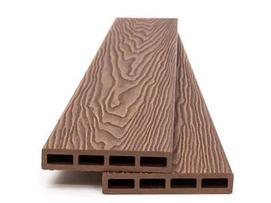 WPC Περίφραξης Νέας Γενιάς 21/120mm Teak 90155 - inlux